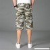 yoyorule Casual Pants Stylish Men's Seven-Point Multi-Zip Multi-Pocket Built-in Corded Cargo Shorts Xxxxxl B07PP7491Z